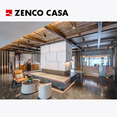 Qualität  Hotel Lobby Furniture Set Includes Lounge Chairs  Stools  Coffee Table  Sofa Cushions Fabrik