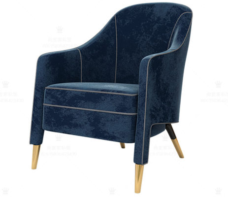 Abgrifffester moderner Sofa Chair Design Single Person hoher Densily Schaum ODM