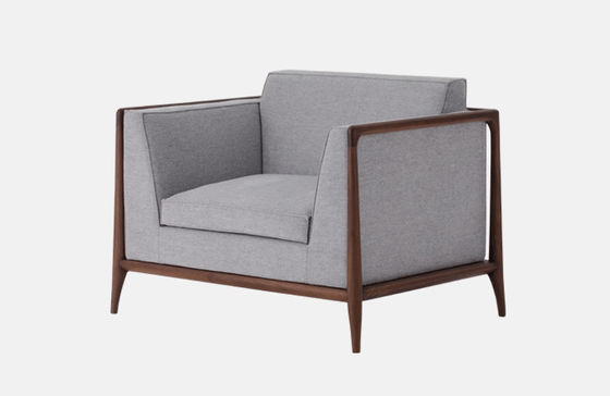 Zeitgenössisches Sofa Chair Luxurious Single Seater-Sofa des Gewebe-ISO14001