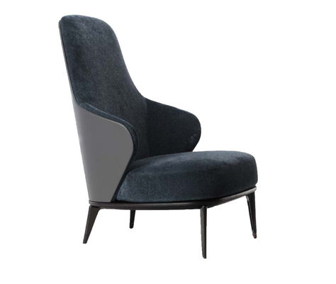 Modernes hohes Rückseiten-Sofa Chair Wearproof Oriental Lounge-Stuhl 68*79*100cm ODM