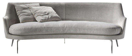 Sitzer-Couch-Sofa Oval Shaped Sectional Sofas ISO 14001 der Kundenbezogenheits-2
