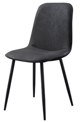 ODM-Metallfadeless schwarze lederne Esszimmer-Stühle für Restaurant