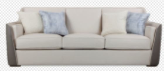 Wasserdichtes Hotel-Lobby-Möbel-Gewebe-Dreisitzer-Couch-Sofa ODM