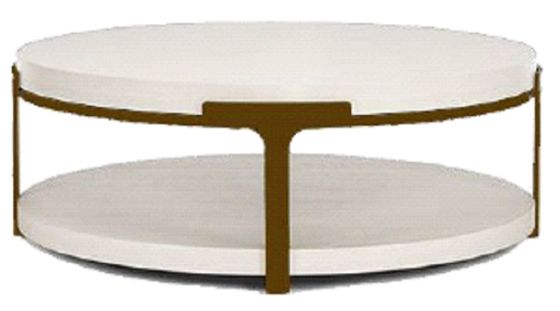 Modernes Marble White ringsum Couchtisch 120*70*45cm für Fünf-Sternehotel