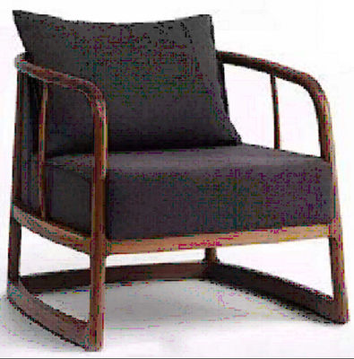 Kundengebundene moderne klassische Gewebe-Lehnsessel für Antikratzer des Wohnzimmer-60*63*75cm
