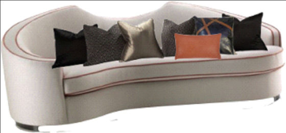 Soem-ODM-Hotel-Art-Sofa Comfortable Sofa For Living-Raum 230*98*90cm