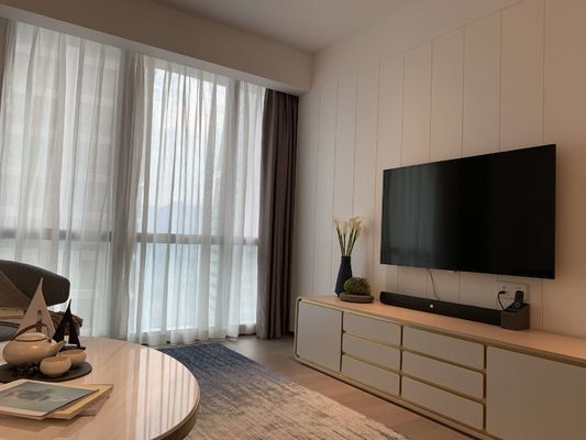 Feste hölzerne Möbel ASCOTT stellten Wohnzimmer-Sätze für Wohnungen ODM ein