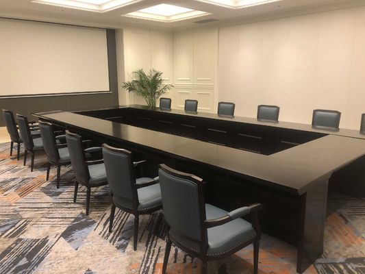 Fünf-Sternehotel-internationales Hotel-Gewohnheits-Speisetisch stellte abgrifffesten wasserdichten kundengebundenen Sofa Set ein