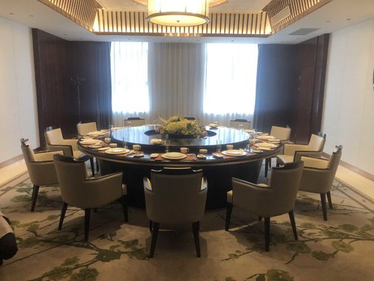 Fünf-Sternehotel-internationales Hotel-Gewohnheits-Speisetisch stellte abgrifffesten wasserdichten kundengebundenen Sofa Set ein