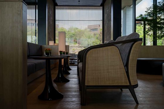 Verschleißfest Resort-Stil Wohnung Möbel Set angepasste Sofa und Stühle