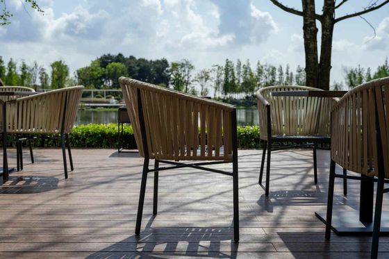 Verschleißfest Resort-Stil Wohnung Möbel Set angepasste Sofa und Stühle