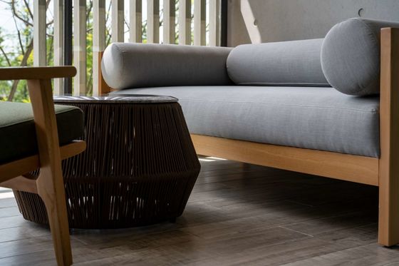Verschleißfest Resort-Stil Wohnung Möbel Set angepasste Sofa und Stühle