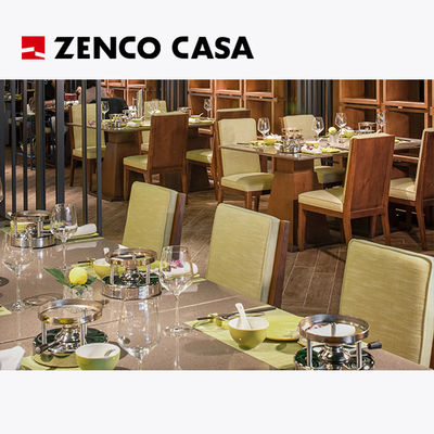 Quadratischer Esstisch und Stühle für Hotel, Restaurant und Zuhause