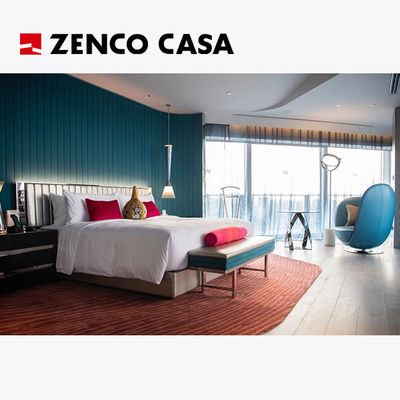 Licht Luxus-Stil Hotel Schlafzimmer Möbel Set, kann angepasst werden