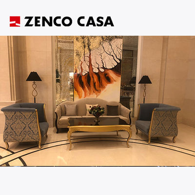 Möbel für die Hotelhalle im europäischen Stil Sofa und Couchtisch