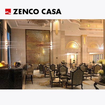 Hotel Lobby Kaffeetisch und Sessel im europäischen Stil Größe 815*760*1000mm
