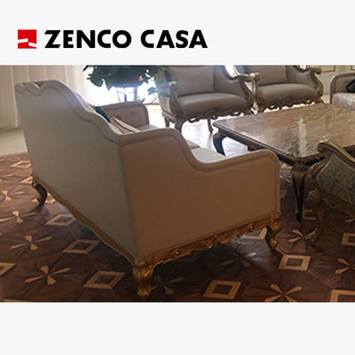 Einrichtungsgegenstände für die Freizeitbetreuung in der Hotelhalle im europäischen Stil einschließlich Sofa