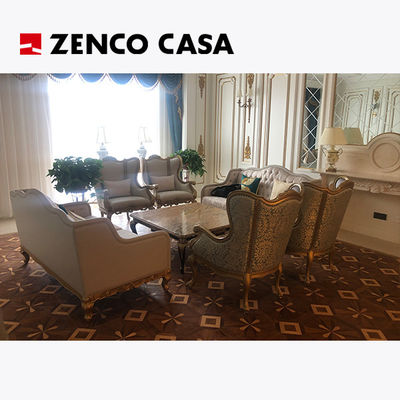 Einrichtungsgegenstände für die Freizeitbetreuung in der Hotelhalle im europäischen Stil einschließlich Sofa