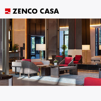 Möbel in der Hotellobby im chinesischen Stil, einschließlich Sofas und Liegestühle usw.