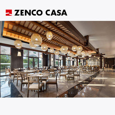 Hotel-Restaurantmöbel mit modernem Esstisch und Stühlen