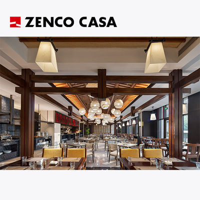 Hotel-Restaurantmöbel mit modernem Esstisch und Stühlen