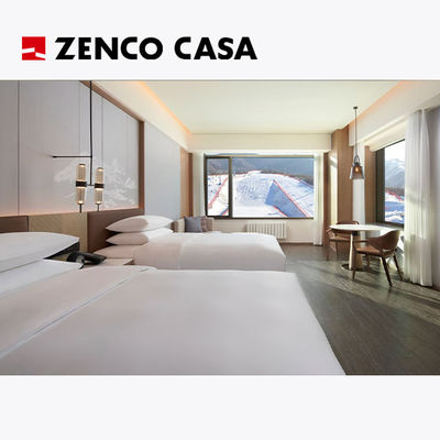 Moderner Stil Hotel Zwillingszimmer Möbel Set Größe 1800*1500*320mm