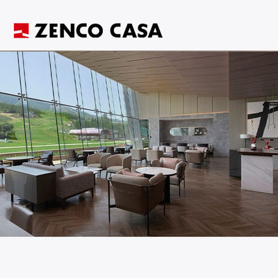 Moderne Möbel für die Hotellobby-Lounge einschließlich Freizeitstuhl und Couchtisch