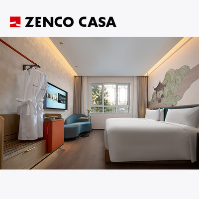 Hotelzimmermöbel im modernen Stil Set für Hotelzimmer mit zwei Betten