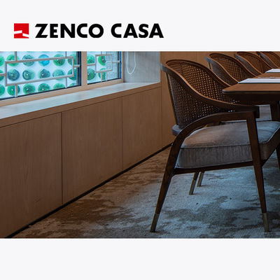 Hotel-Meeting-Raum-Möbel mit langem Tisch und Rattan-Stuhl