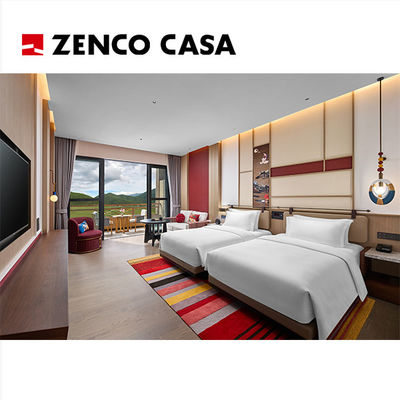 Fünf-Sterne-Hotel Twin-Zimmer-Möbel-Anpassungsprojekt mit einem unverwechselbaren Stil